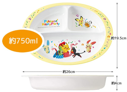 Skater Pokemon 750ml Melamine Lunch Dish: Kids Plate by Skater- Japan Figure Store - #1 Bring To You The Best Japanese Goods