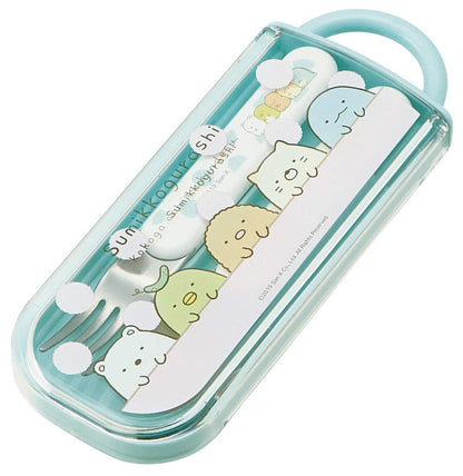 Skater Sumikko Gurashi Kids Fork & Spoon Combo Set 13cm - Skater CC2- Japan Figure Store - #1 Bring To You The Best Japanese Goods