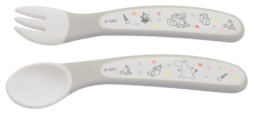 Skater Moomin Star Kids Spoon and Fork Set 12cm - SFB2-A- Japan Figure Store - #1 Bring To You The Best Japanese Goods