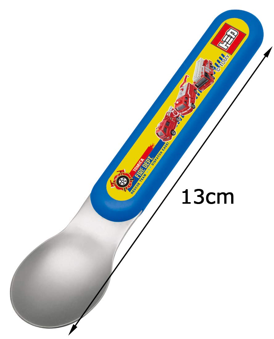 Skater Tomica 19 - Premium Children's Spoon 13cm Made in Japan by Skater- Japan Figure Store - #1 Bring To You The Best Japanese Goods