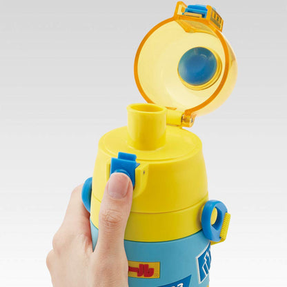 Skater Kids 480ml Stainless Steel 3D Direct Drinking Water Bottle - Boys Plarail Sdpv5-A- Japan Figure Store - #1 Bring To You The Best Japanese Goods