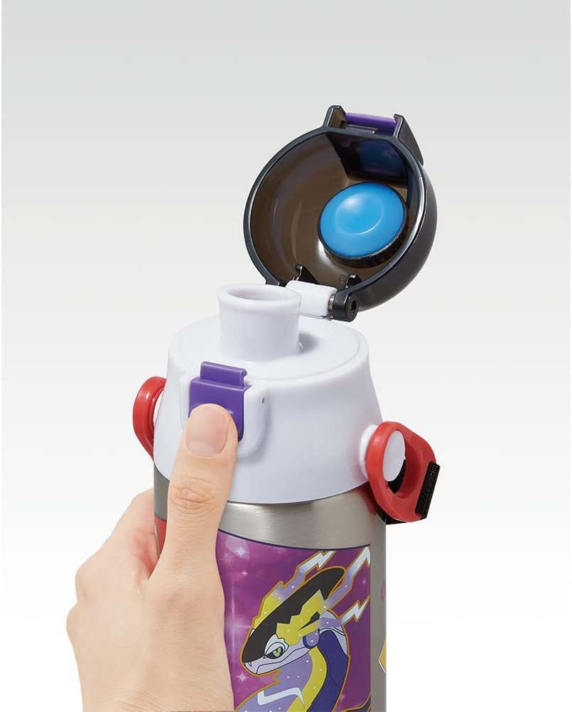 Skater Pokemon 23N Kids Stainless Steel Water Bottle 580Ml Lightweight & Cold-Keeping- Japan Figure Store - #1 Bring To You The Best Japanese Goods