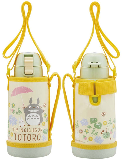 Skater Totoro 600ml Stainless Steel Water Bottle for Kids Lightweight Wide Mouth Child-Friendly- Japan Figure Store - #1 Bring To You The Best Japanese Goods