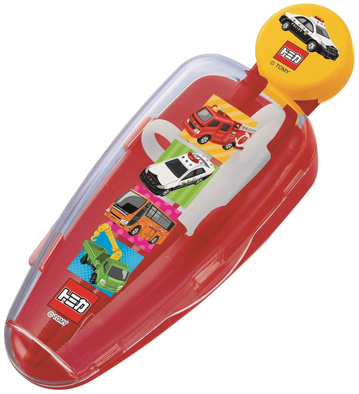 Skater Tomica 17 Right-Handed Training Chopsticks Safe Square Tip 14cm For Ages 2-7- Japan Figure Store - #1 Bring To You The Best Japanese Goods