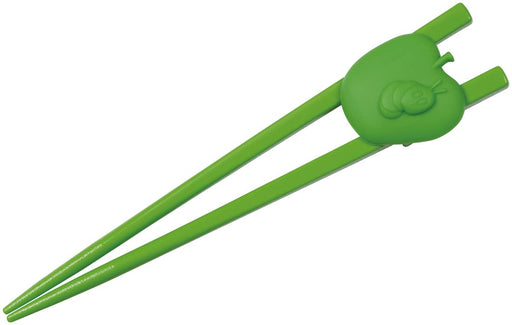 Skater Kids Training Chopsticks with Holder 16.5cm Caterpillar Design Made in Japan - ATC1N-A- Japan Figure Store - #1 Bring To You The Best Japanese Goods