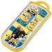 Skater Minion Kids Trio Set - Chopsticks Spoon Fork - Japanese Crafted TCS1AM- Japan Figure Store - #1 Bring To You The Best Japanese Goods
