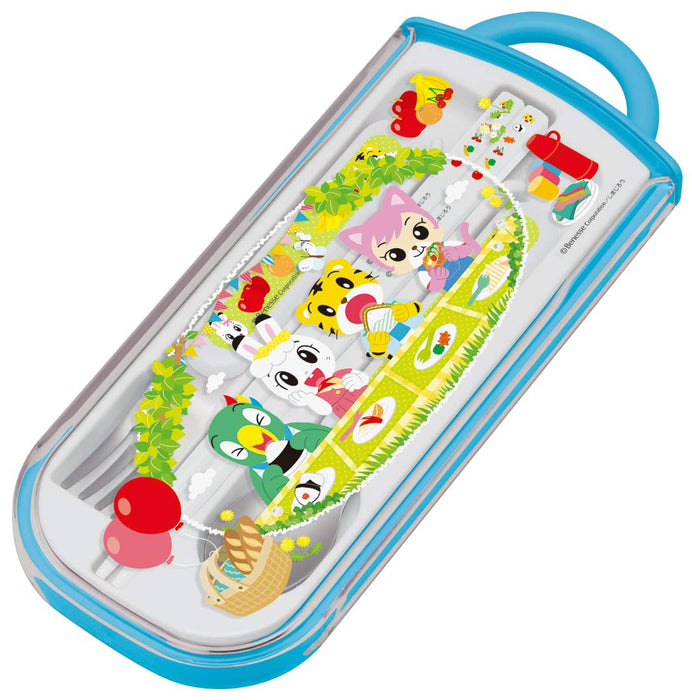 Skater Shimajiro Trio Set - Children's Picnic Kit Made in Japan Tcs1Am- Japan Figure Store - #1 Bring To You The Best Japanese Goods