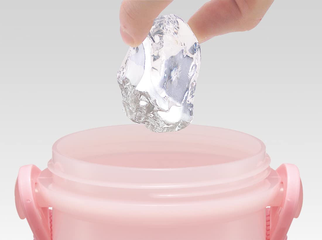 Skater Disney Princess 480ml Water Bottle with Cup for Girls - PSB5KD-A- Japan Figure Store - #1 Bring To You The Best Japanese Goods