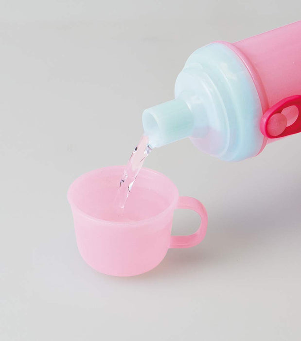 Skater Disney Princess Children's 480ml Water Bottle with Cup for Girls- Japan Figure Store - #1 Bring To You The Best Japanese Goods