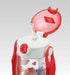 Skater Hello Kitty Children's 480ml Clear Silicone Water Bottle with Straw Girls PDSH5- Japan Figure Store - #1 Bring To You The Best Japanese Goods