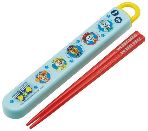 Skater Paw Patrol Kids Chopstick Case Set 16.5cm Antibacterial Made in Japan - ABS2AMAG-A- Japan Figure Store - #1 Bring To You The Best Japanese Goods
