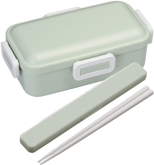 Skater 18cm Antibacterial Chopsticks and Case Set Dull Green - Made in Japan- Japan Figure Store - #1 Bring To You The Best Japanese Goods