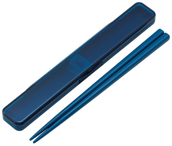 Skater Antibacterial Ocean Blue Chopstick and Case Set 18cm For Adults - Made in Japan- Japan Figure Store - #1 Bring To You The Best Japanese Goods