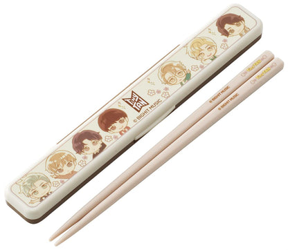 Skater Adult Antibacterial 18cm Chopsticks & Case Set Made in Japan - Tinytan ABC3Ag-A- Japan Figure Store - #1 Bring To You The Best Japanese Goods