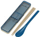 Skater Navy Retro French Chopsticks and Spoon Set Made in Japan - CCS3SA-A- Japan Figure Store - #1 Bring To You The Best Japanese Goods