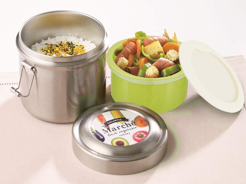 Skater Stainless Steel Lunch Box 480ml - Versatile Cold/Hot Rice Bowl- Japan Figure Store - #1 Bring To You The Best Japanese Goods