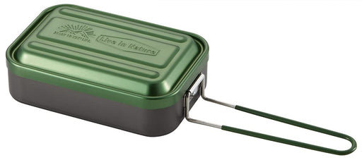 Skater Green 850ml Outdoor Messtin - No Seasoning Required AFTM8N-A Model- Japan Figure Store - #1 Bring To You The Best Japanese Goods