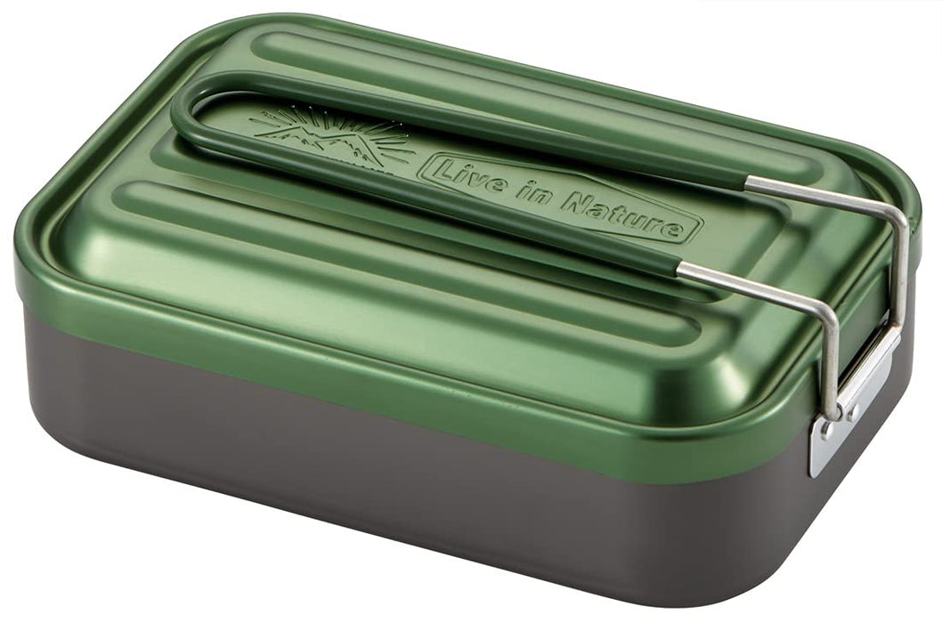 Skater Green 850ml Outdoor Messtin - No Seasoning Required AFTM8N-A Model- Japan Figure Store - #1 Bring To You The Best Japanese Goods