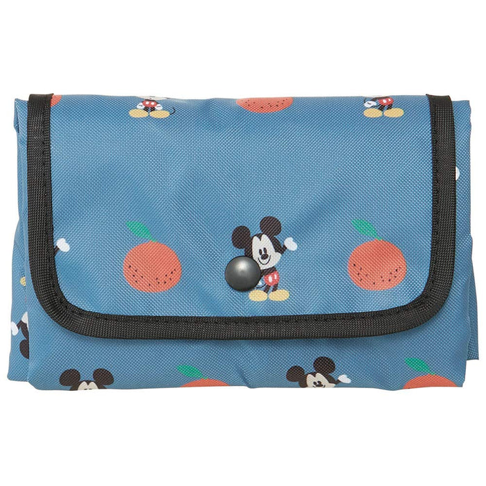 Skater Mickey Mouse Compact Eco Shopping Bag 41x38x18cm- Japan Figure Store - #1 Bring To You The Best Japanese Goods