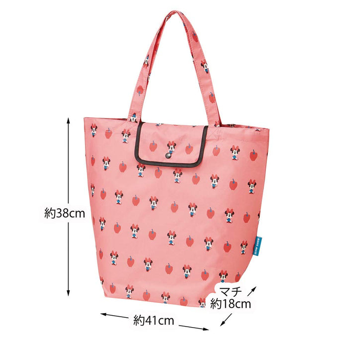 Skater Compact Eco Shopping Bag Minnie Mouse Design 41x38x18cm- Japan Figure Store - #1 Bring To You The Best Japanese Goods
