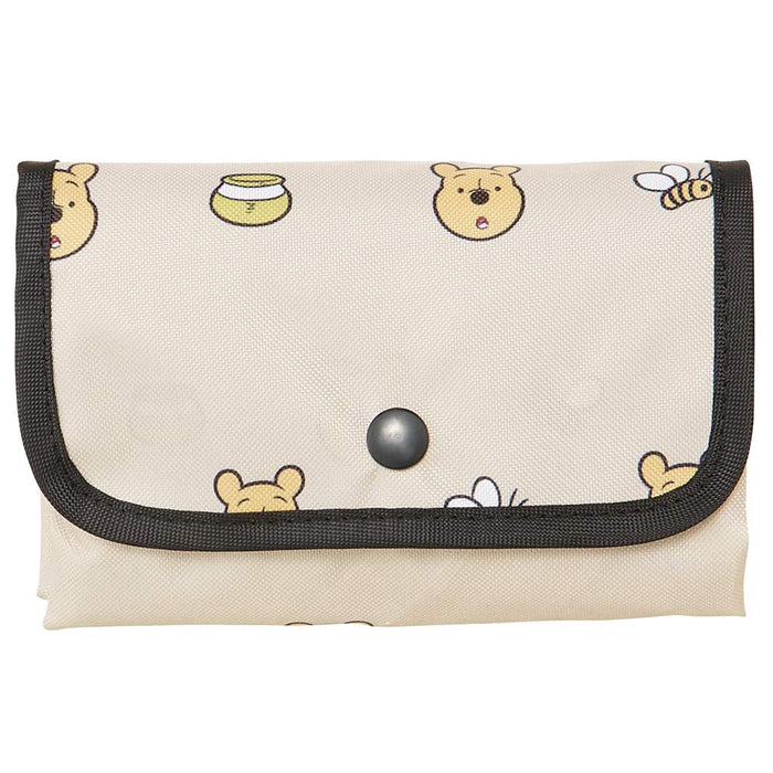 Skater Winnie The Pooh Compact Eco Shopping Bag 41x38x18cm- Japan Figure Store - #1 Bring To You The Best Japanese Goods