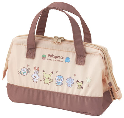 Skater Pokemon Poke Piece Insulated Lunch Bag - Compact Cooling Purse- Japan Figure Store - #1 Bring To You The Best Japanese Goods