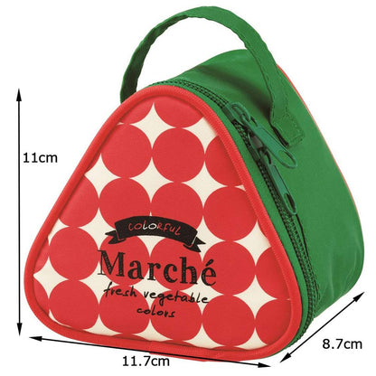Skater Marche Tomato Rice Ball Cooling Lunch Bag by Konc2- Japan Figure Store - #1 Bring To You The Best Japanese Goods