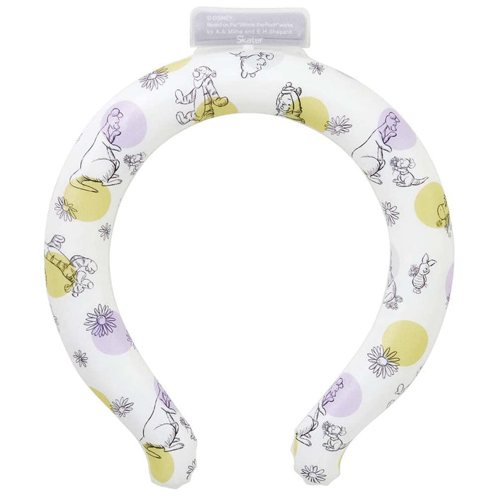 Skater Medium Winnie The Pooh Neck Cooler Reusable For Women & Children 23 Ncl1-A- Japan Figure Store - #1 Bring To You The Best Japanese Goods