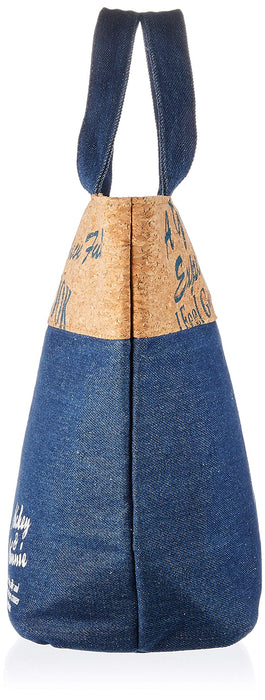 Skater Disney Mickey & Minnie Denim & Cork Cooler Bag - Skater KBCO2- Japan Figure Store - #1 Bring To You The Best Japanese Goods