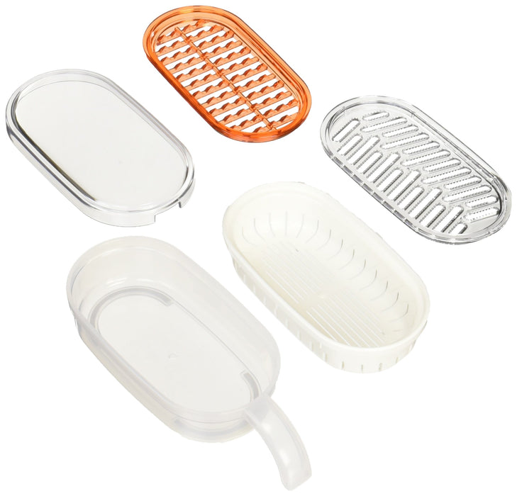 Skater Daikon Radish Drainer with Grater Made in Japan - Sdo10N Model- Japan Figure Store - #1 Bring To You The Best Japanese Goods