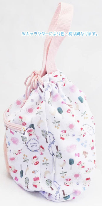 Skater Winnie The Pooh Drawstring Diaper Bag with Wipe Pocket Kbopc1-A- Japan Figure Store - #1 Bring To You The Best Japanese Goods