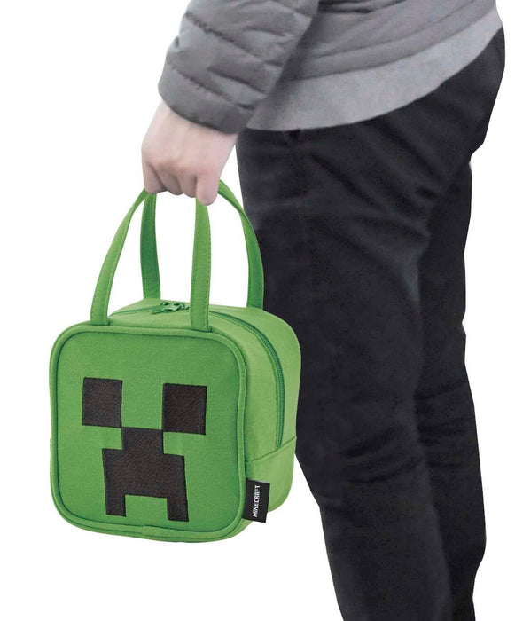 Skater Minecraft Creeper Sweatshirt Material Die-Cut Bag Knbd1-A- Japan Figure Store - #1 Bring To You The Best Japanese Goods