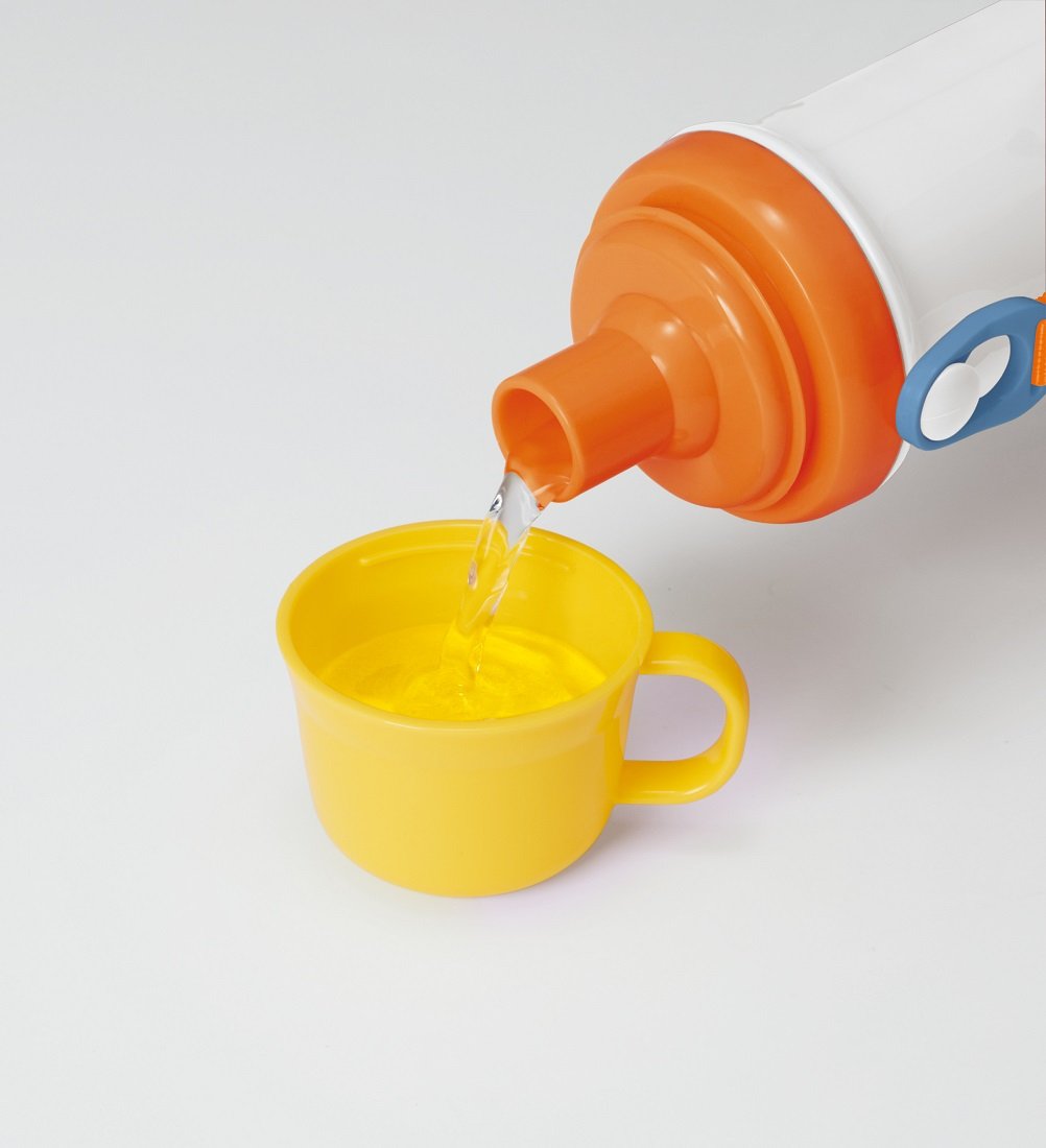 Skater 480ml Minions Water Bottle With Drinking Cup - Skater Lightweight Plastic- Japan Figure Store - #1 Bring To You The Best Japanese Goods