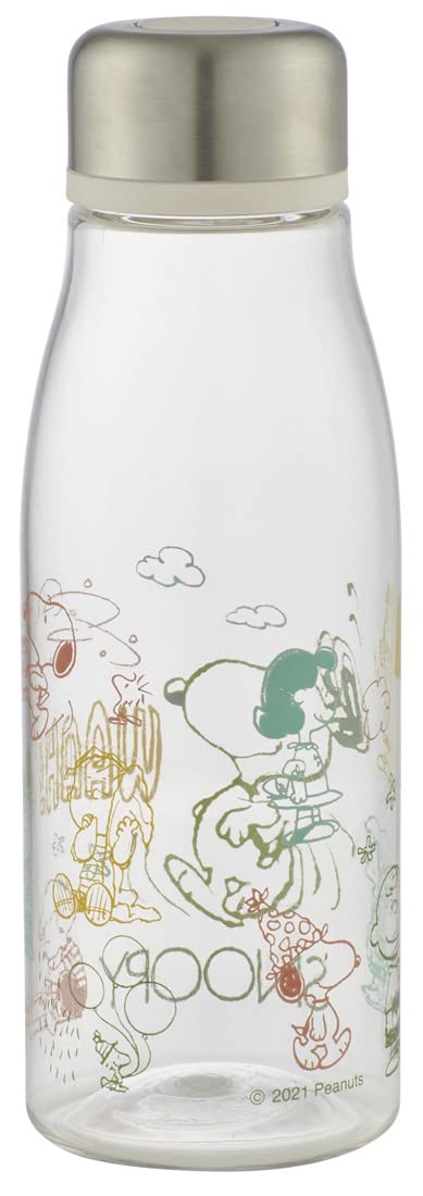 Skater Awesome Peanuts Snoopy 500ml Water Bottle with Tea Strainer- Japan Figure Store - #1 Bring To You The Best Japanese Goods