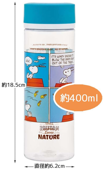 Skater Snoopy Love Nature 400ml Direct Drinking Water Bottle Pdc4-A
