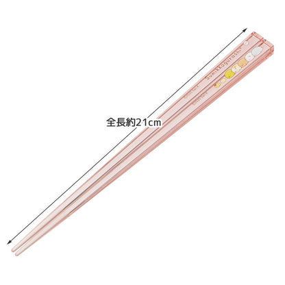 Skater 21cm Sumikko Gurashi Acrylic Chopsticks Dishwasher Safe - AAC45 Model- Japan Figure Store - #1 Bring To You The Best Japanese Goods