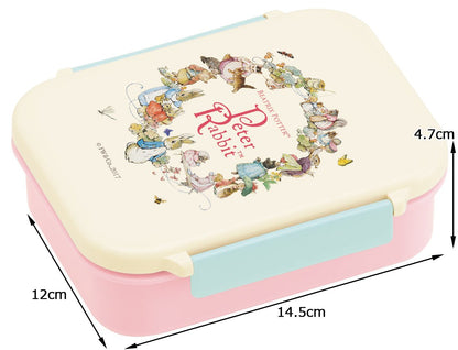 Skater Peter Rabbit 430ml Dishwasher Safe Tightwear Container- Japan Figure Store - #1 Bring To You The Best Japanese Goods