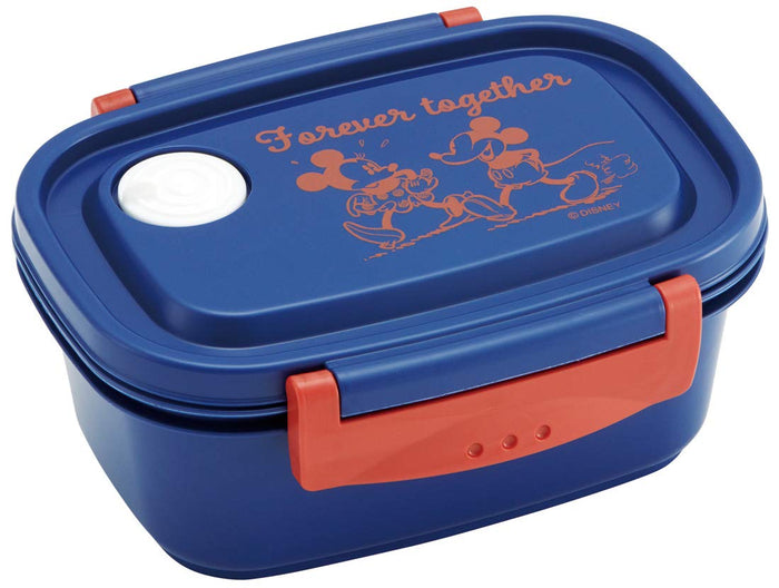 Skater Mickey Mouse 430Ml Lunch Box Disney Storage Container - Microwave Safe- Japan Figure Store - #1 Bring To You The Best Japanese Goods