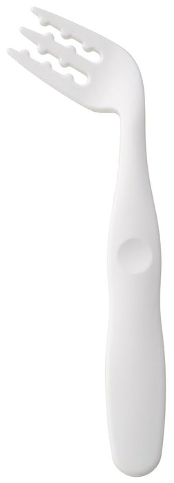 Skater Curved Neck Fork for Easy Noodle Eating in Cream - Ftcs1- Japan Figure Store - #1 Bring To You The Best Japanese Goods