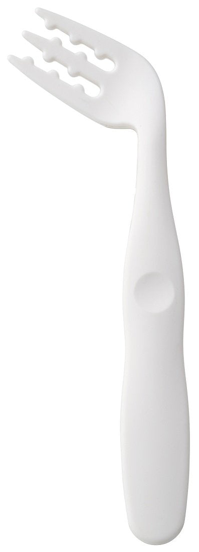 Skater Curved Neck Fork for Easy Noodle Eating in Cream - Ftcs1- Japan Figure Store - #1 Bring To You The Best Japanese Goods