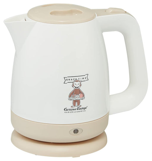 Skater 1.1L Cordless Electric Kettle with Removable Lid - Curious George Edition- Japan Figure Store - #1 Bring To You The Best Japanese Goods
