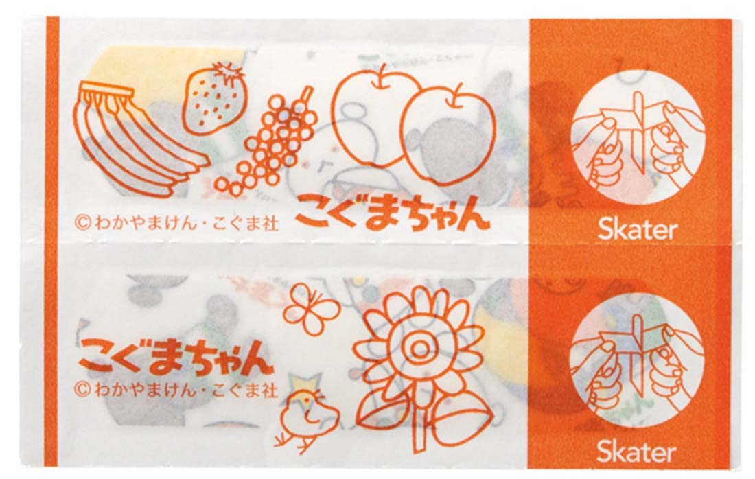 Skater Medium Size Little Bear First Aid Bandages 20 Pieces - Made in Japan- Japan Figure Store - #1 Bring To You The Best Japanese Goods