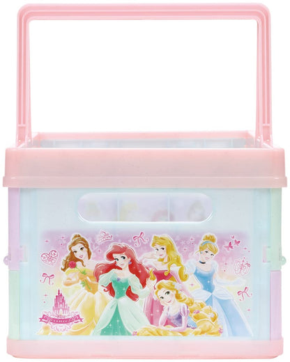 Skater Disney Princess Foldable Toy Storage Box with Handle 38X25X19.5cm- Japan Figure Store - #1 Bring To You The Best Japanese Goods