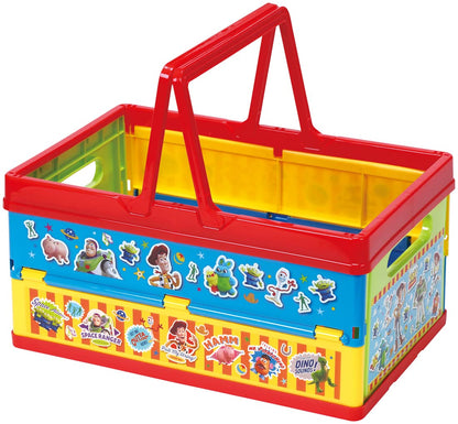 Skater Disney Toy Story Stackable Toy Box with Handle Foldable Storage Basket 38X25X19.5Cm- Japan Figure Store - #1 Bring To You The Best Japanese Goods