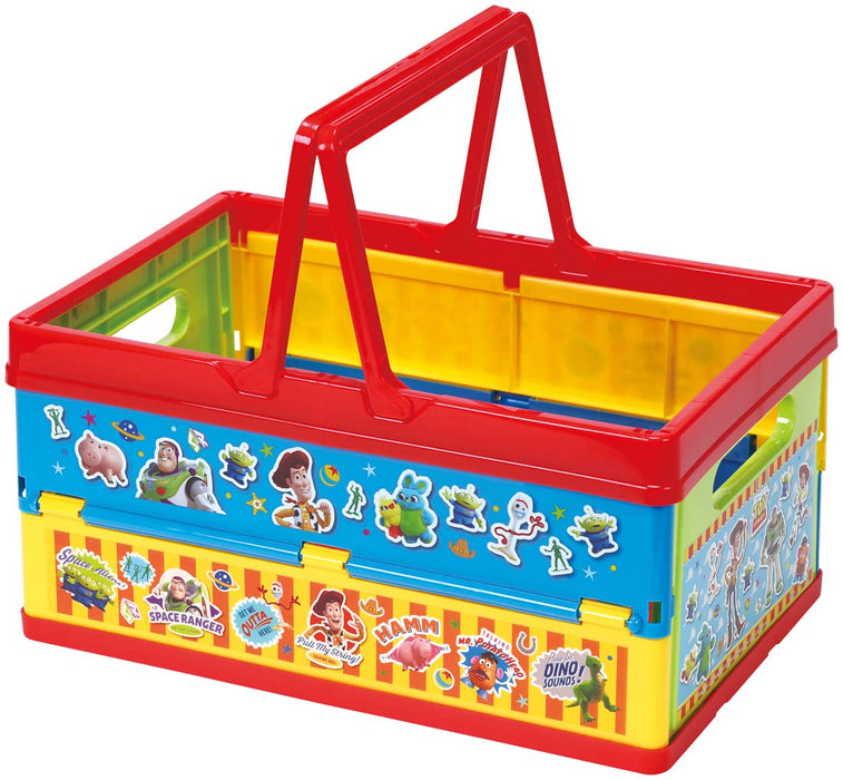 Skater Disney Toy Story Stackable Toy Box with Handle Foldable Storage Basket 38X25X19.5Cm- Japan Figure Store - #1 Bring To You The Best Japanese Goods