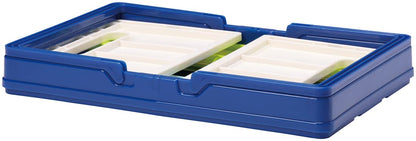 Skater Stackable Toy Storage Box with Handle Folding Basket Maizen Sisters 38x25x19.5cm- Japan Figure Store - #1 Bring To You The Best Japanese Goods