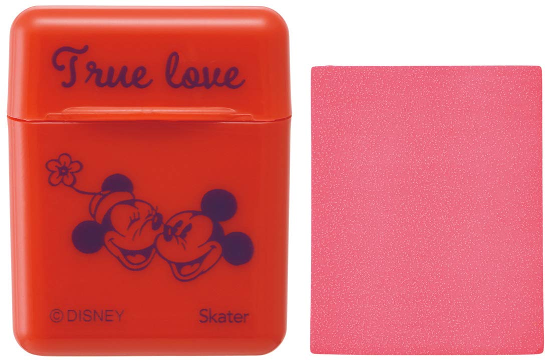 Skater Disney Mickey Mouse 50-Sheet Apple Scented Hand Soap Paper with Portable Case- Japan Figure Store - #1 Bring To You The Best Japanese Goods