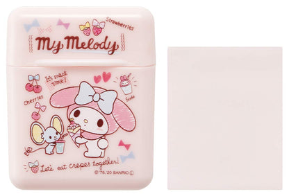 Skater Peach Scented Portable Hand Soap Paper with 50 Sheets - My Melody Sanrio Case- Japan Figure Store - #1 Bring To You The Best Japanese Goods