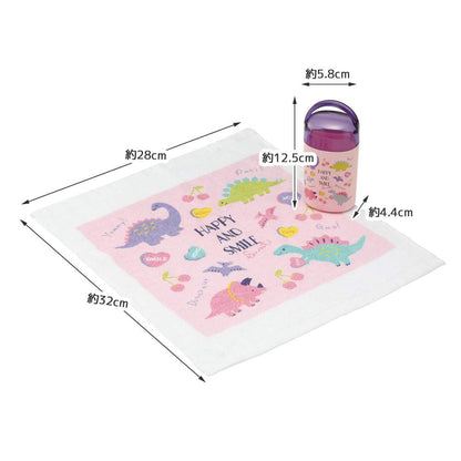 Skater Happy and Smile Hand Towel Set 32x30.5 cm with Case - OA5- Japan Figure Store - #1 Bring To You The Best Japanese Goods