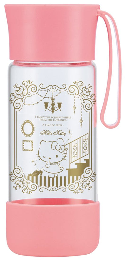 Skater 400ml Heat-Resistant Glass Mug Bottle with Cover - Hello Kitty Design- Japan Figure Store - #1 Bring To You The Best Japanese Goods